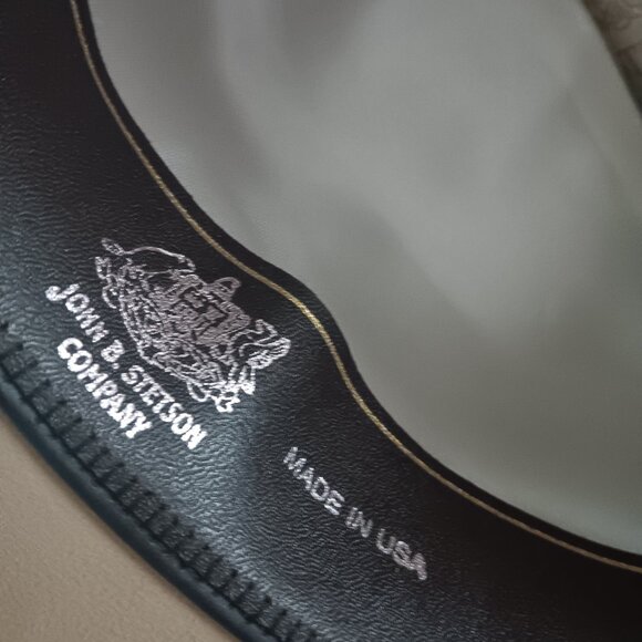 Stetson 4 inch Brim D4 Ranch tan 7-1/8 - Picture 4 of 6